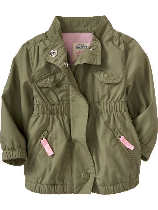 Newborn: Anorak Jackets for Baby: Outerwear & Sweaters Sale: Newborn Girls | Old Navy