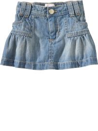 Flared Denim Minis for Baby