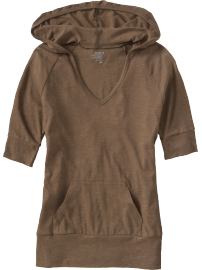 Women's 1/2-Sleeve Pullover Hoodies