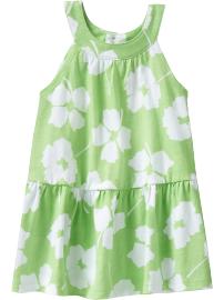Floral-Print Jersey Dresses for Baby