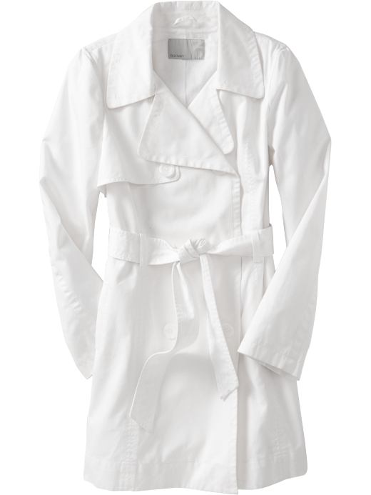 Old Navy Womens Belted Tall Trench Coats - women's tall clothes