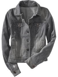 Women's Distressed Denim Jackets