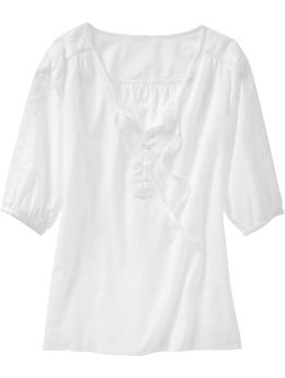 Women's Embroidered-Eyelet Tunics