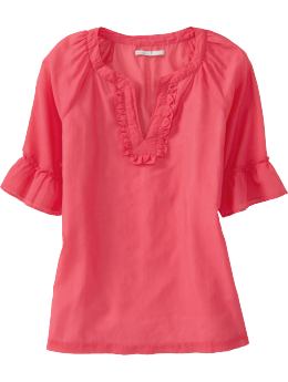 Women's Origami-Pleat Tunics