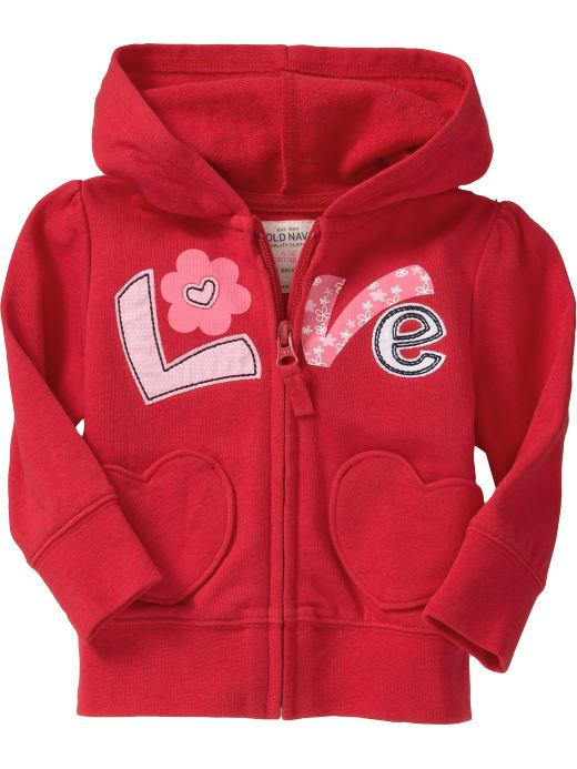 Old Navy Valentine Graphic Hoodies for Baby