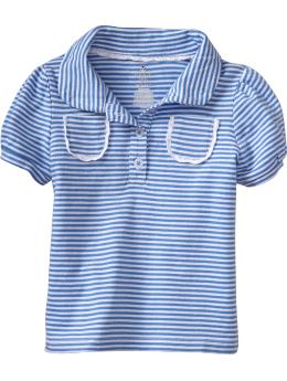 Chest-Pocket Polos for Baby