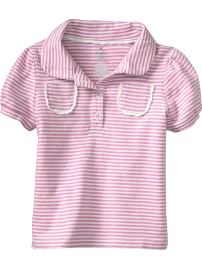 Chest-Pocket Polos for Baby