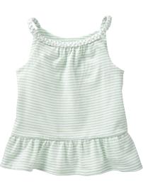 Printed Braided Tops for Baby