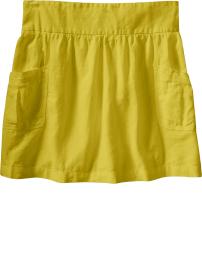 Women's Linen-Blend Whirly Skirts