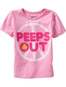 Peeps� Graphic Tees for Baby