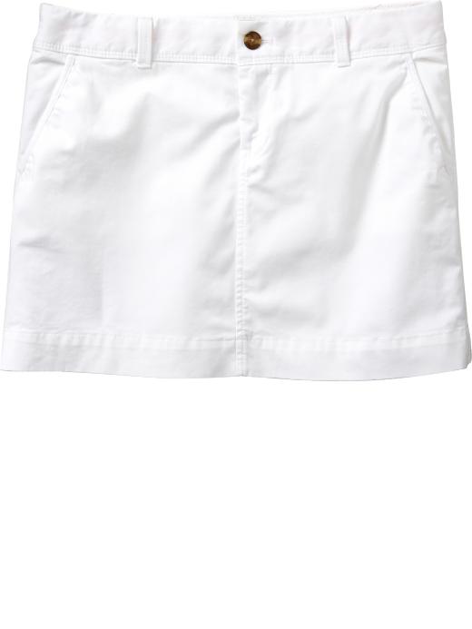 Old Navy Womens Perfect Khaki Mini Skirts