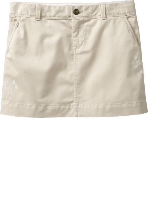 Old Navy Womens Perfect Khaki Mini Skirts