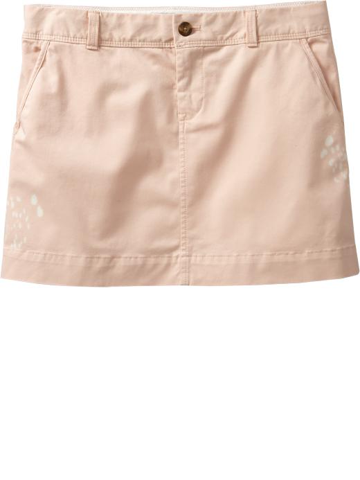 Old Navy Womens Perfect Khaki Mini Skirts