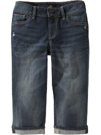 Women's The Diva Low-Rise Cuffed Denim Capris