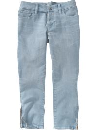 Women's The Flirt Ankle-Zip Skinny Denim Capris