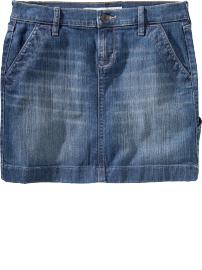 Women's Denim Surplus Skirts