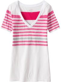 Women's Reverse Stripe Tees