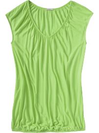 Women's Jersey Cinched-Hem Tops
