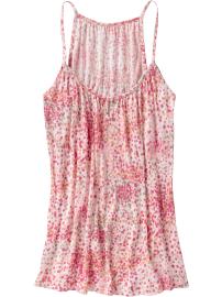 Women's Linen-Blend Keyhole Tops