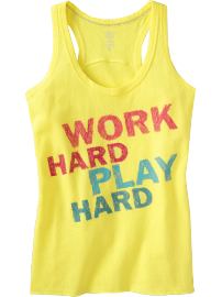 Womens Graphic Mesh Racerback Tanks Womens Graphic Mesh Racerback Tanks