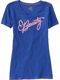 Women's Optimistic-Icon Graphic Tees