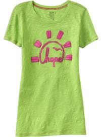 Women's Optimistic-Icon Graphic Tees