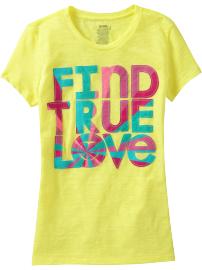 Women's Applique Message Tees