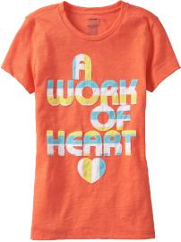 Women's Applique Message Tees