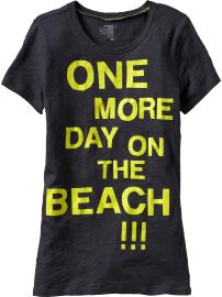 Women's Beach Quote Graphic Tees