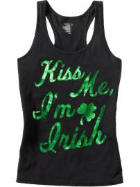 Women's St. Patrick's Day Racerback Tanks