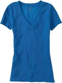 Women's Woodblock-Graphic Slub-Knit Tees