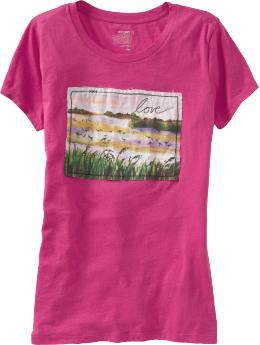 Women's Watercolor-Applique Tees