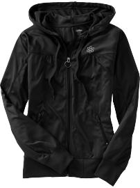 Women's Active Zip-Pocket Hoodies