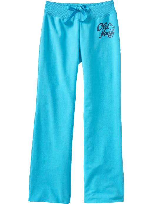 Old Navy Womens Logo Fleece Pants
