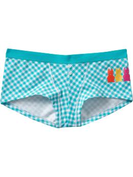Women's Spring-Print Boyshort Underwear