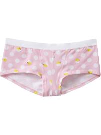Women's Spring-Print Boyshort Underwear