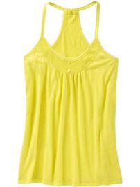 Women's Racerback Henley Tanks
