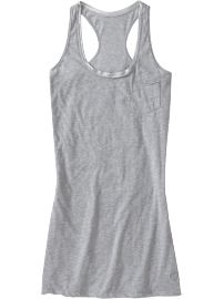 Women's Satin-Trim Racerback Tank Chemises