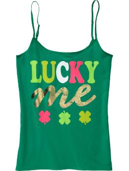 Women's St. Patrick's Day Camis