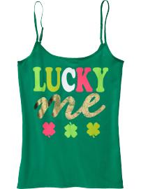Women's St. Patrick's Day Camis