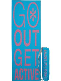Graphic Yoga Mats With Bag