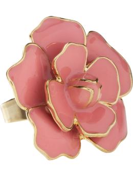 Women's Enamel Flower Rings