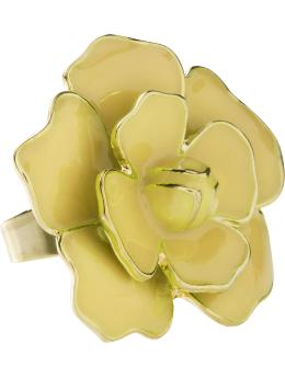 Women's Enamel Flower Rings