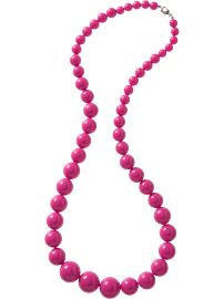 Women's Long Gumball Necklaces