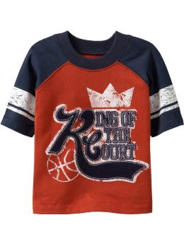 Raglan Sports-Graphic Tees for Baby
