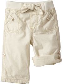 Pull-On Roll-Up Pants for Baby