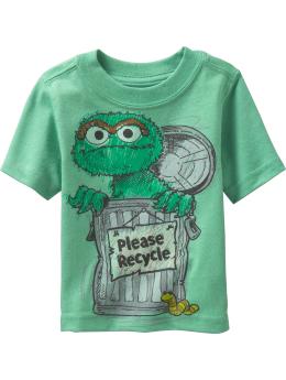Oscar the Grouch Graphic Tees for Baby