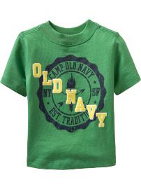 Camp Logo Graphic Tees for Baby