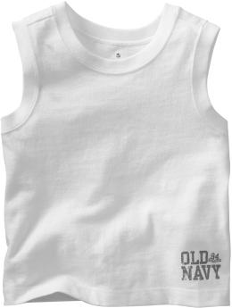 Logo Muscle Tees for Baby