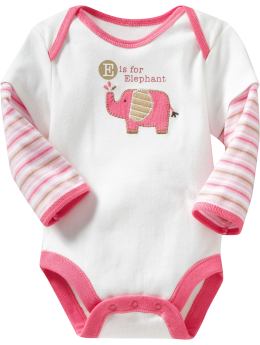 2-in-1 Animal Bodysuits for Baby